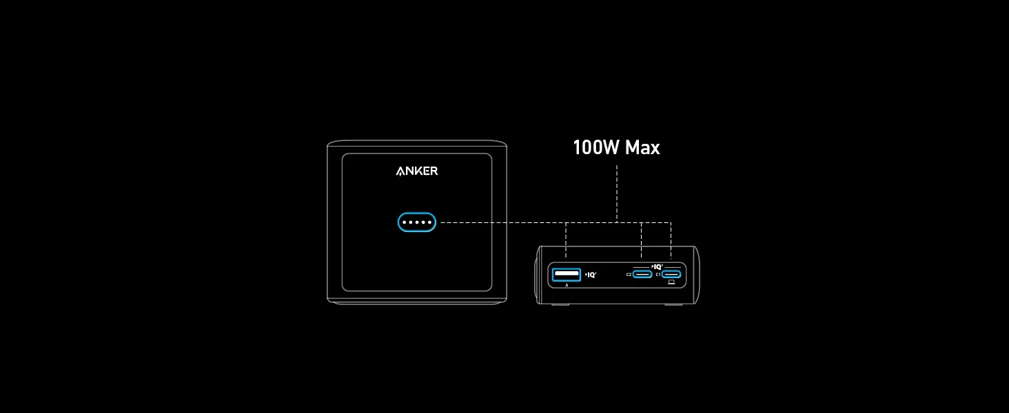 Anker 100W Charging Base for Anker Prime Power Bank A1902 for Sale in Pakistan