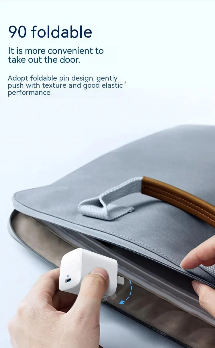 Anker 313 GaN 30W Foldable Charger PD | A2639 for Sale in Pakistan