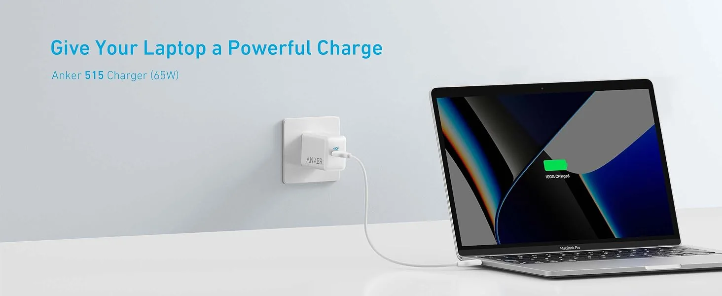 Anker 515 PowerPort III Pod Lite 65w Compact Fast Charger A2718 for Sale in Pakistan