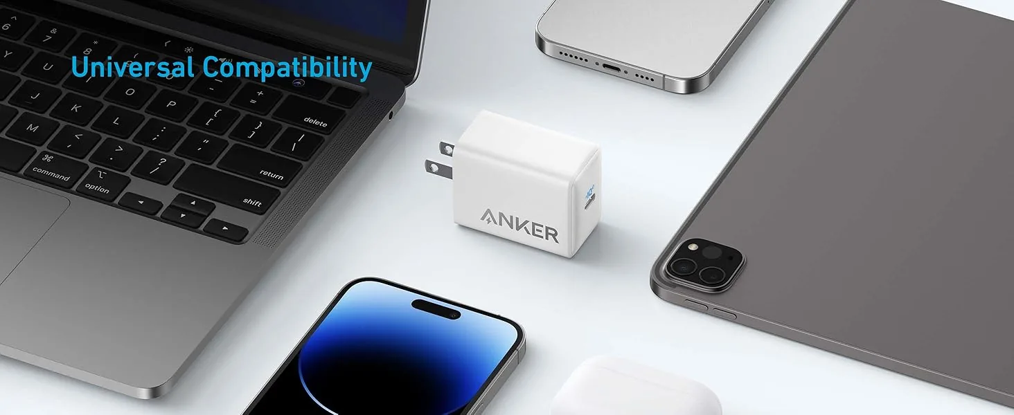 Anker 515 PowerPort III Pod Lite 65w Compact Fast Charger A2718 for Sale in Pakistan