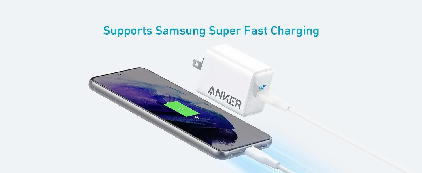 Anker 515 PowerPort III Pod Lite 65w Compact Fast Charger A2718 for Sale in Pakistan