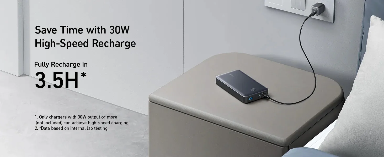 Anker 537 PowerCore 24000mAH Power Bank for Laptop A1379 for Sale in Pakistan