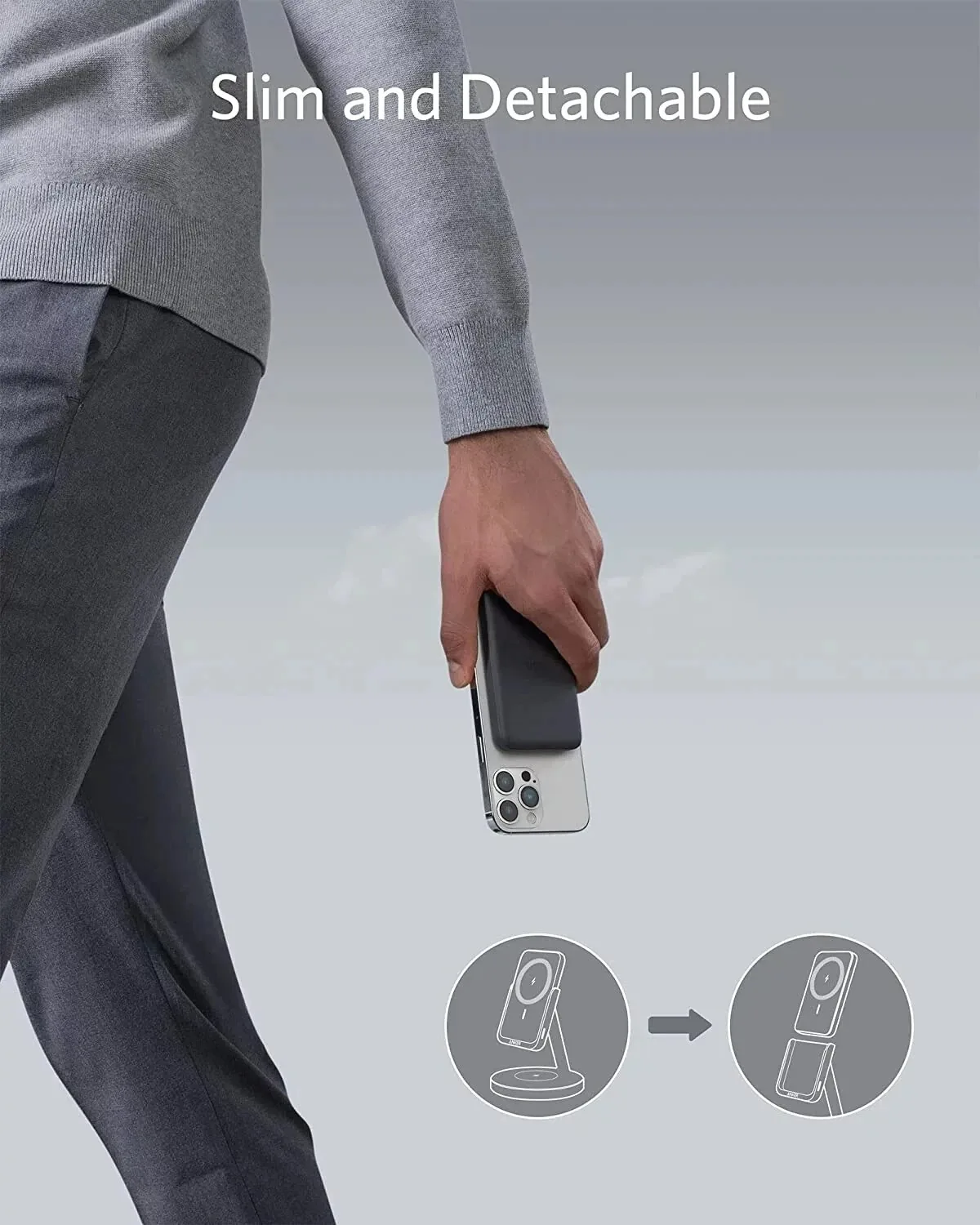 Anker A1652611 Maggo Power Bank 10000mAH 7.5W With Stand for Sale in Pakistan