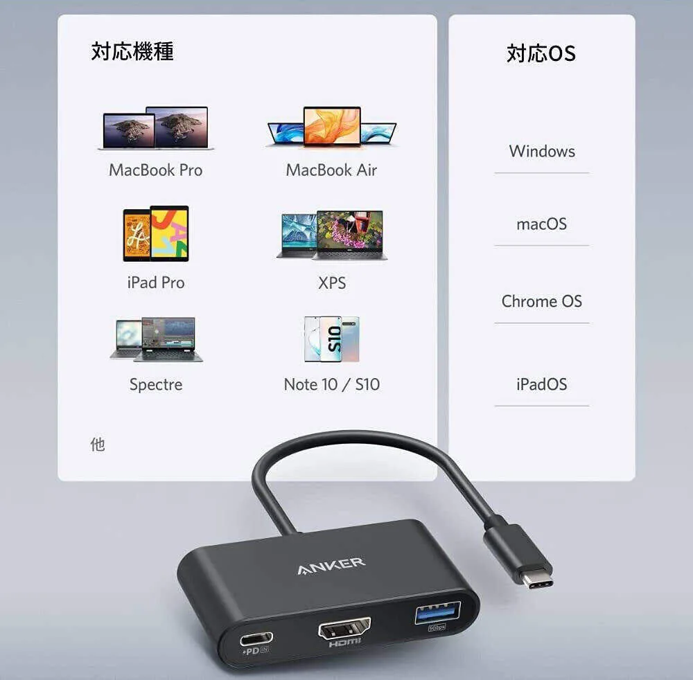 Anker A8339 Power Expand 3-In-1 USB-C PD Hub 4K Compatible HDMI & USB 3.0 Ports for Sale in Pakistan