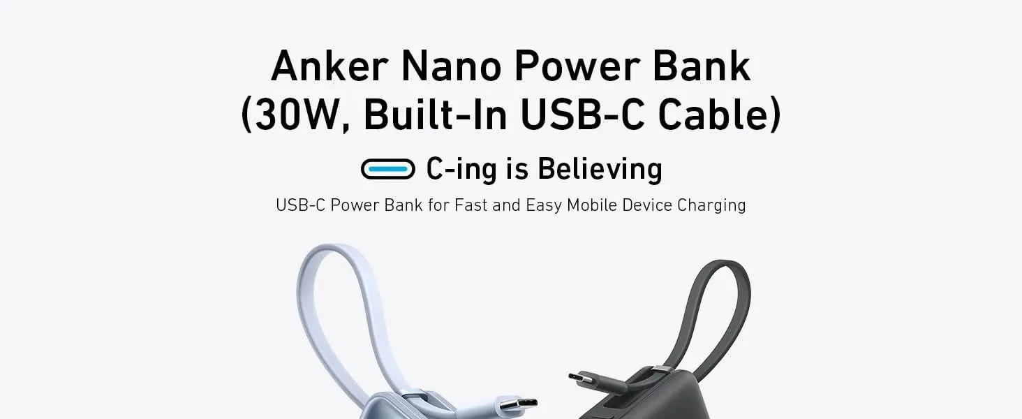 Anker Nano Power Bank 10000MAH 30W | A1259 for Sale in Pakistan