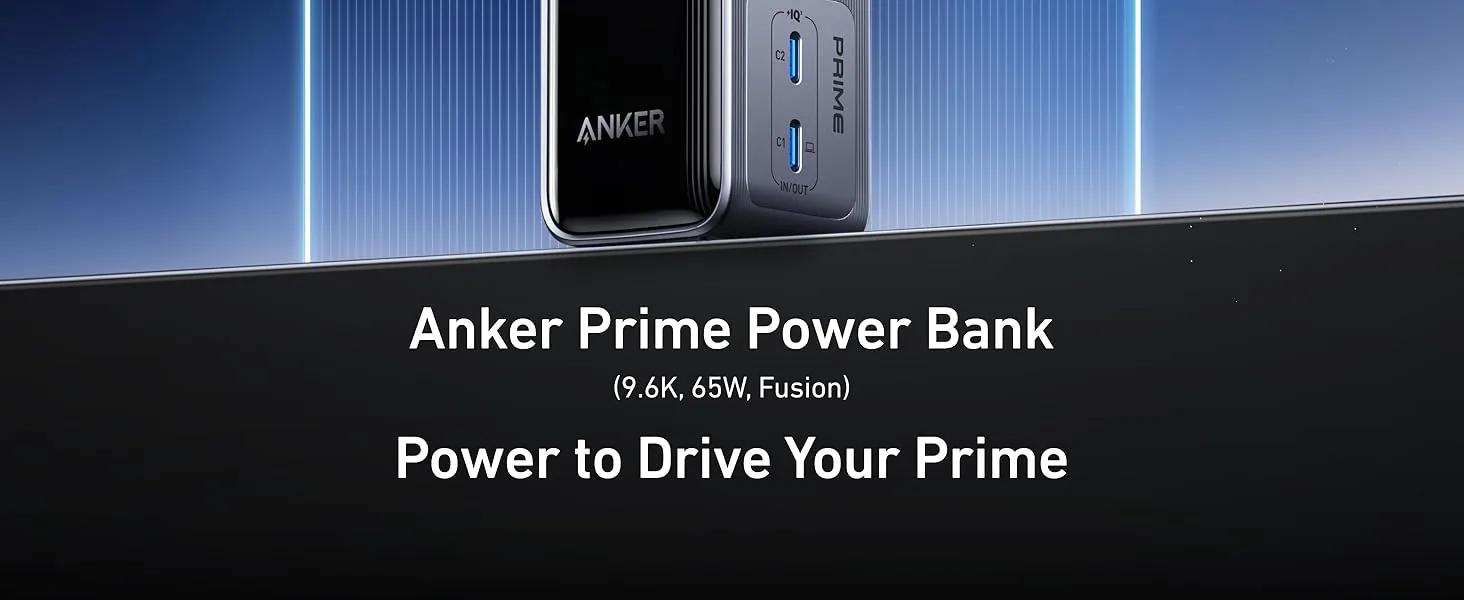 Anker Prime 2-in-1 Power bank 65W 9600mAh A1339 for Sale in Pakistan