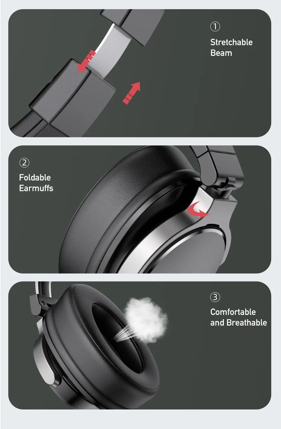 Awei A710BL ANC Noise Cancelling Headphone With Hi-Res Audio for Sale in Pakistan