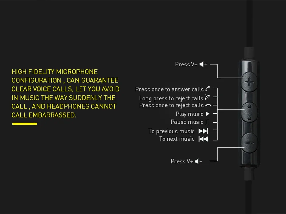 Awei ES-70TY In-Ear Wired Earphones Aux 3.5mm for Sale in Pakistan