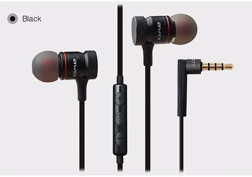 Awei ES-70TY In-Ear Wired Earphones Aux 3.5mm for Sale in Pakistan