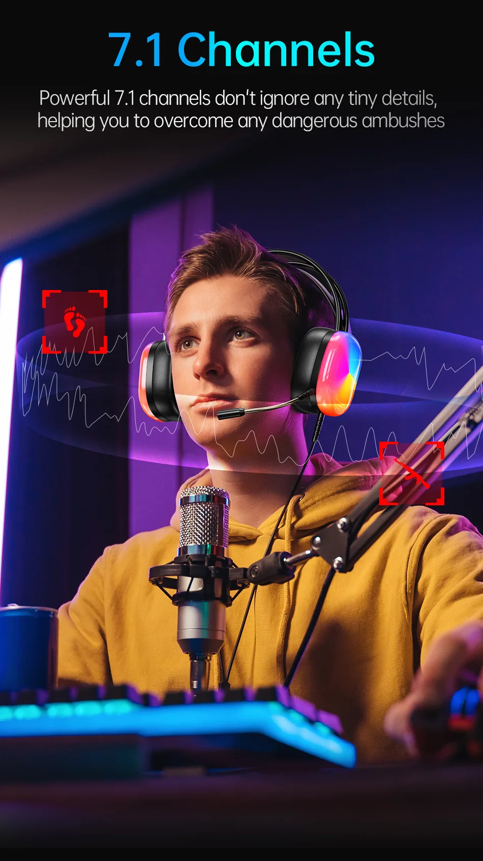 Awei GM-11 E-Sports Wired Gaming Headphones for Sale in Pakistan