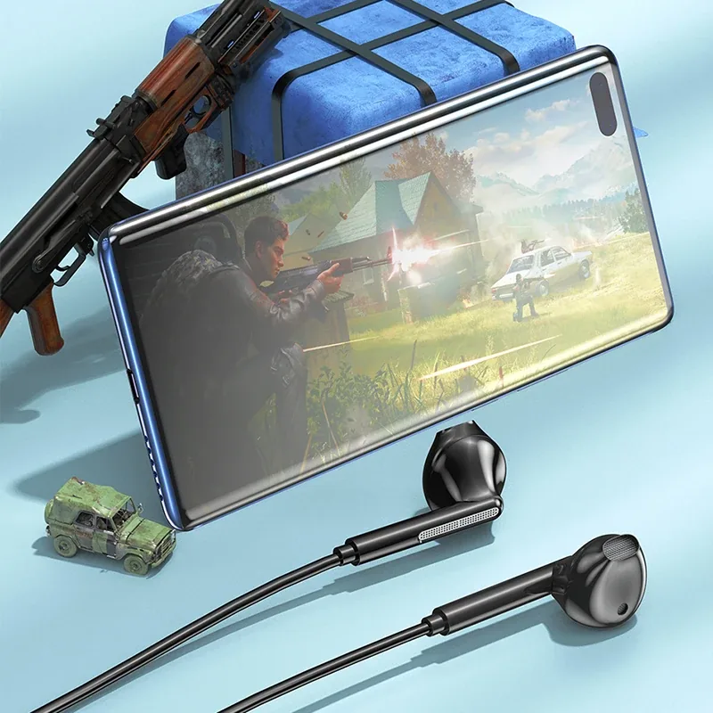 Awei PC-7T/PC-7 Wired Headphones With Mic Earphones Type C Hands-free for Sale in Pakistan