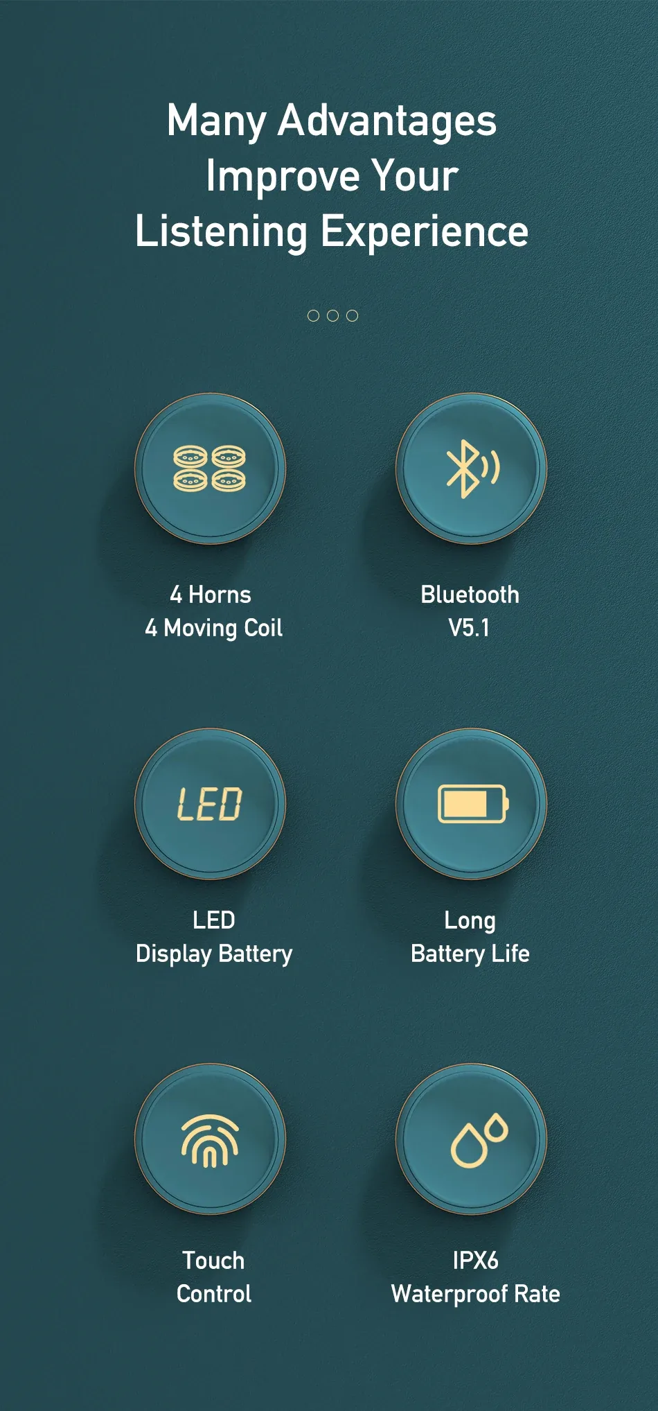 Awei T12P TWS Earphone Dual Dynamic Driver Wireless Bluetooth for Sale in Pakistan