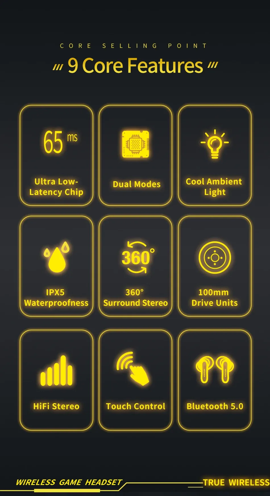 Awei T35 TWS Gaming Earphones Bluetooth Earbuds for Sale in Pakistan