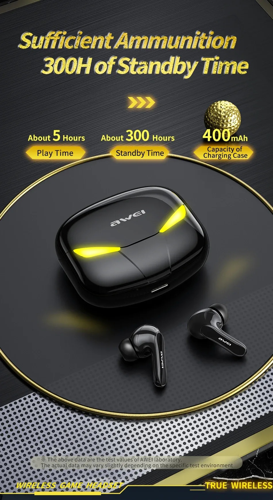 Awei T35 TWS Gaming Earphones Bluetooth Earbuds for Sale in Pakistan