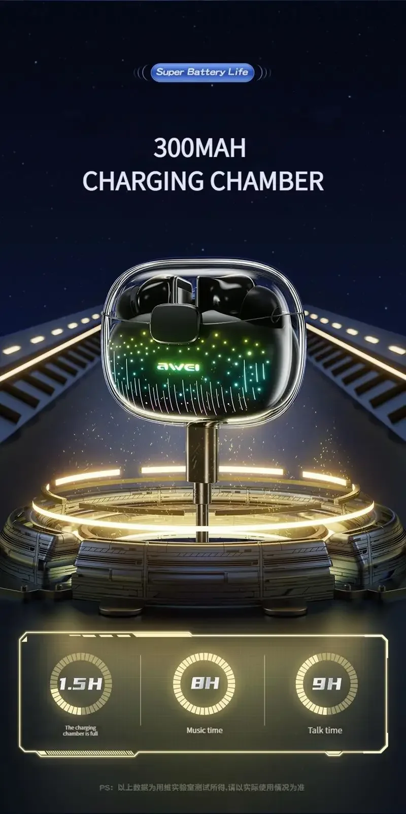 Awei T52 Tws Wireless Earphones V5.3 for Sale in Pakistan