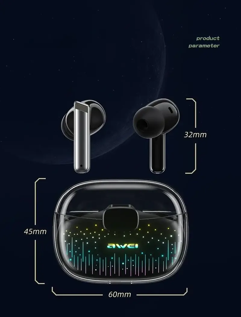 Awei T52 Tws Wireless Earphones V5.3 for Sale in Pakistan