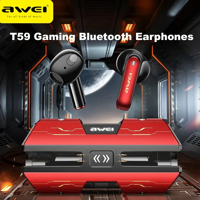 Awei T59 Wireless Gaming Earbuds V5.3 for Sale in Pakistan