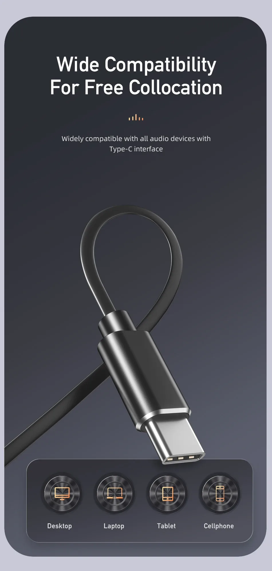 Awei TC-7 Wired Earphone In-ear Type-C Handsfree for Sale in Pakistan