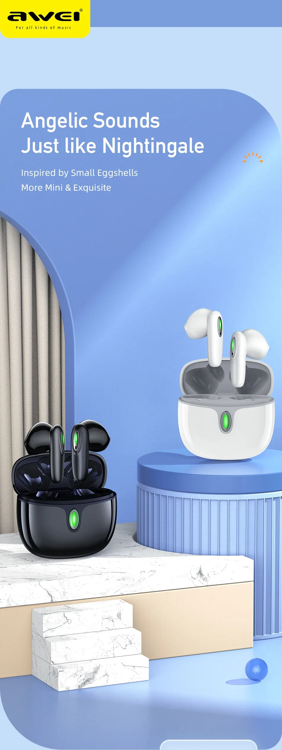 Awei Tws T39 Wireless Earphones for Sale in Pakistan