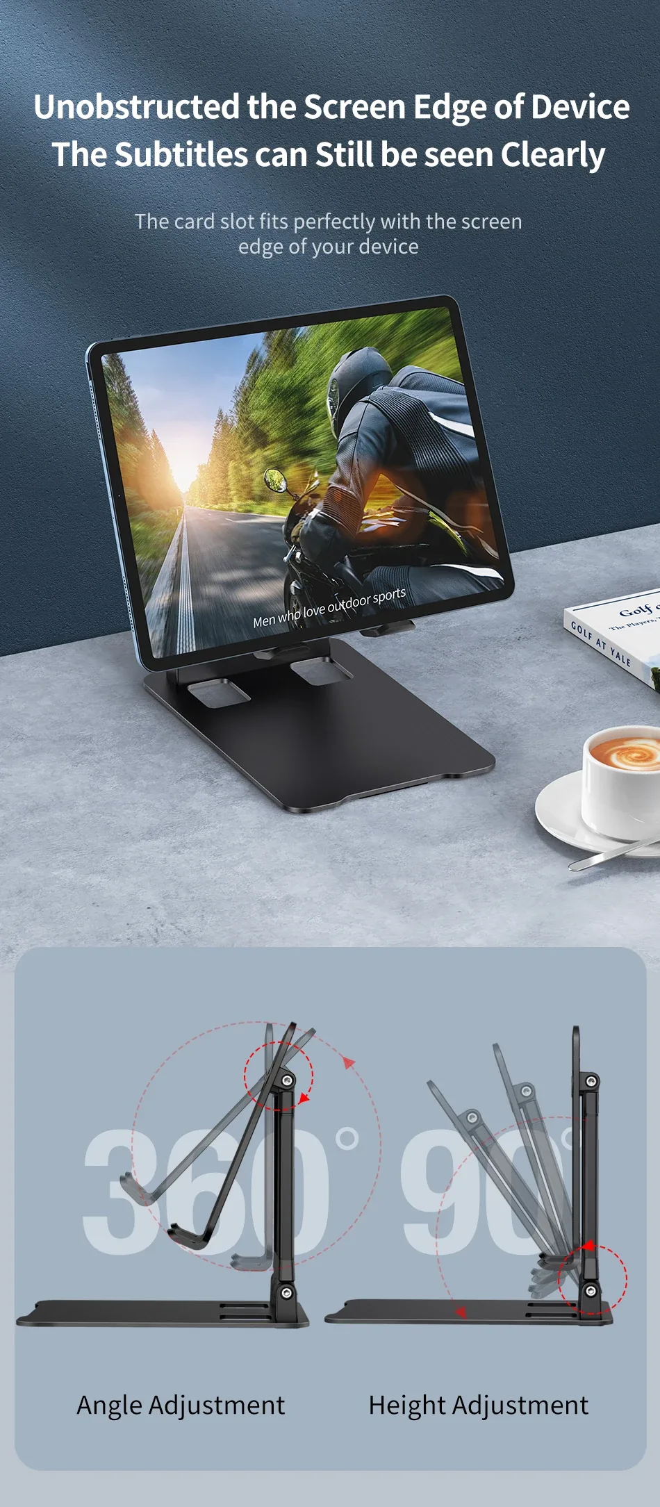 Awei X23 Tablet & Mobile Holder For Desktop for Sale in Pakistan