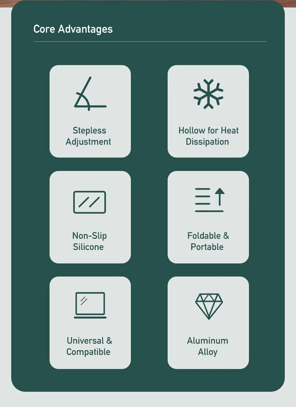 AWEI X25 Laptop Stand Aluminum Alloy With Multi-Angle Lift for Sale in Pakistan