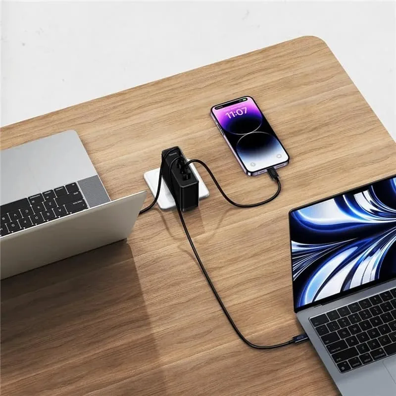 Baseus 160W GaN5 Pro Digital Fast Charger 2C+U with USB-C Cable for Sale in Pakistan