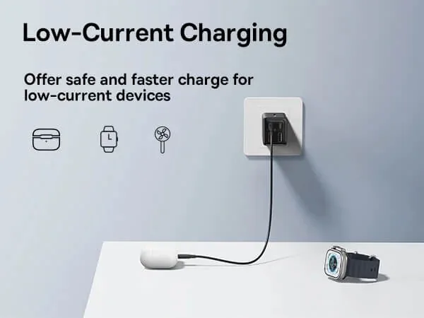 Baseus 2C+2U 65W GaN6 Pro Fast Charger EU Cluster Black for Sale in Pakistan