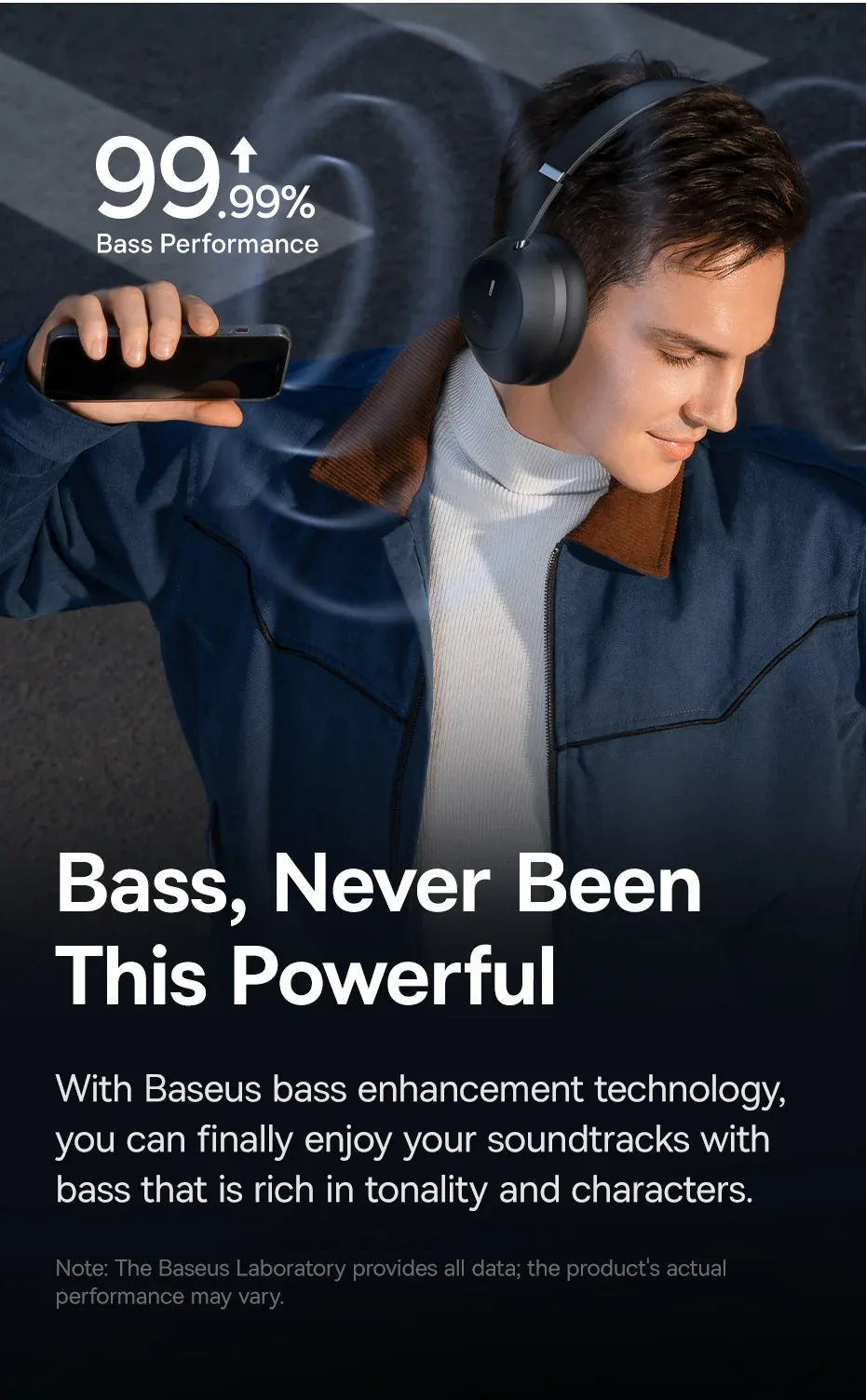 Baseus Bass 35 Max Wireless Headphones for Sale in Pakistan