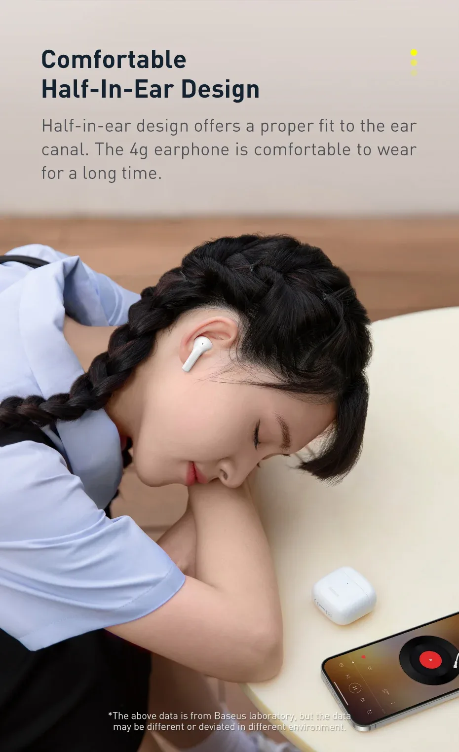 Baseus Bowie E13 True Wireless Earphones Galaxy Black for Sale in Pakistan