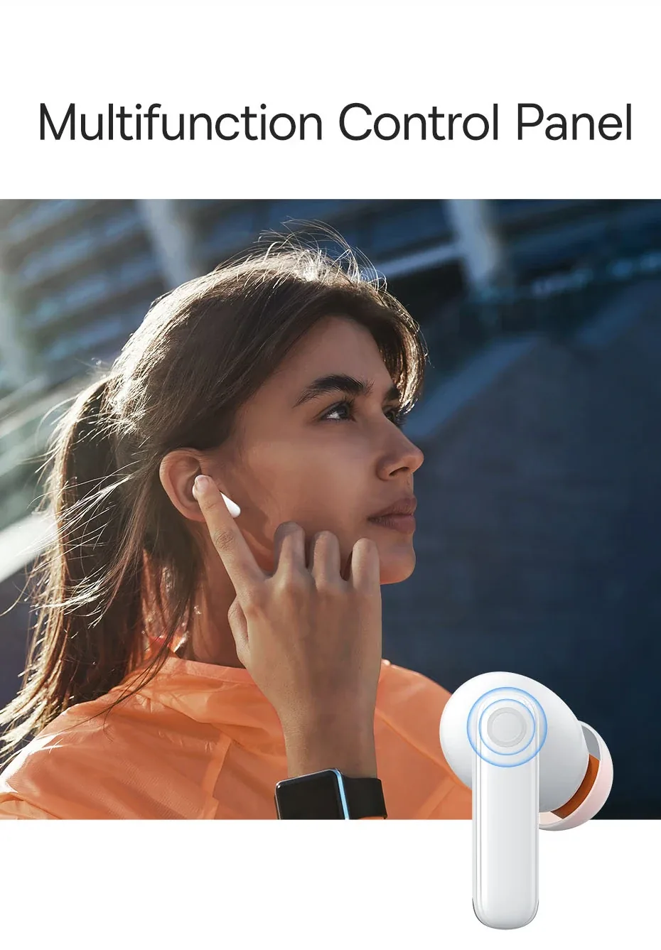Baseus Bowie MZ10 True Wireless Earphones White for Sale in Pakistan
