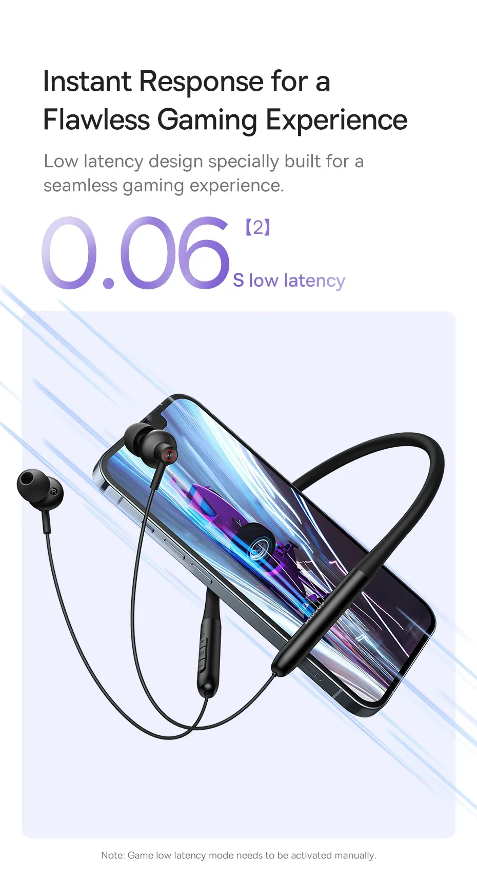 Baseus Bowie P1x In-ear Neckband Wireless Earphones Black for Sale in Pakistan