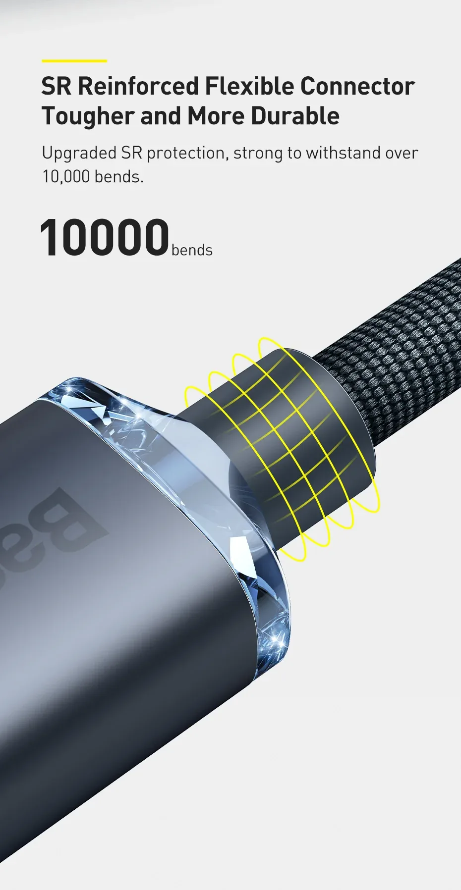 Baseus Crystal Shine Series USB-C To Lightning 20W Fast Charging Data Cable for Sale in Pakistan