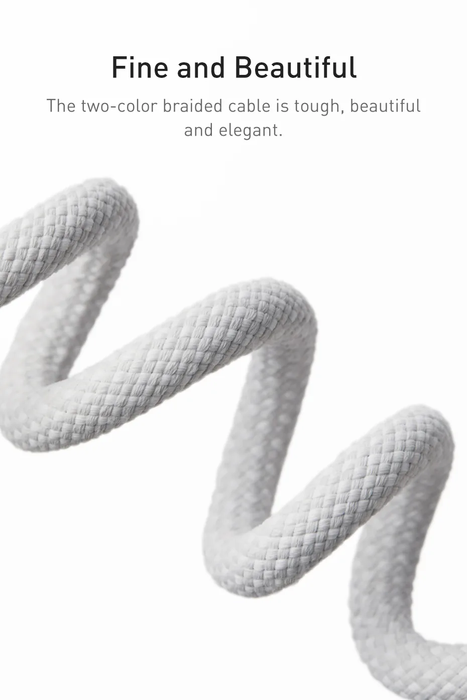 Baseus Dynamic Series Fast Charging Cable USB-C to USB-C 100W for Sale in Pakistan