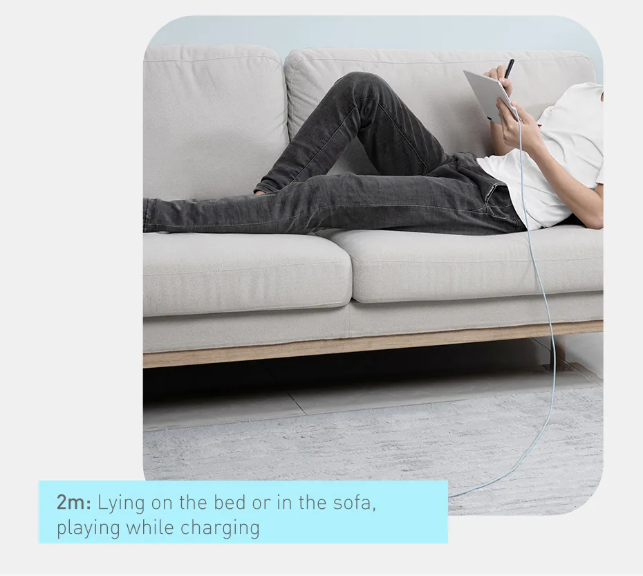 Baseus Dynamic Series Fast Charging Cable USB-C to USB-C 100W for Sale in Pakistan