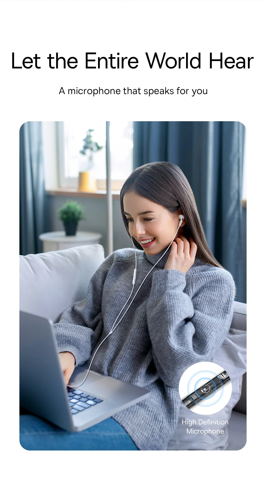 Baseus Enock H18 Wired Earphones for Sale in Pakistan