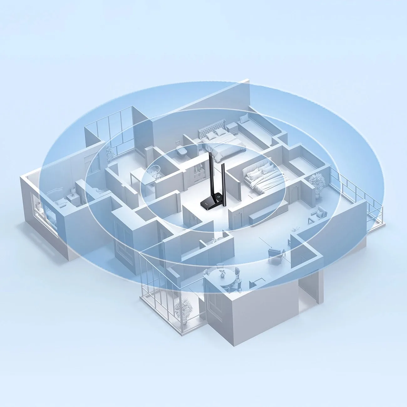 Baseus FastJoy 1300 Mbps Wifi Adapter – Black for Sale in Pakistan