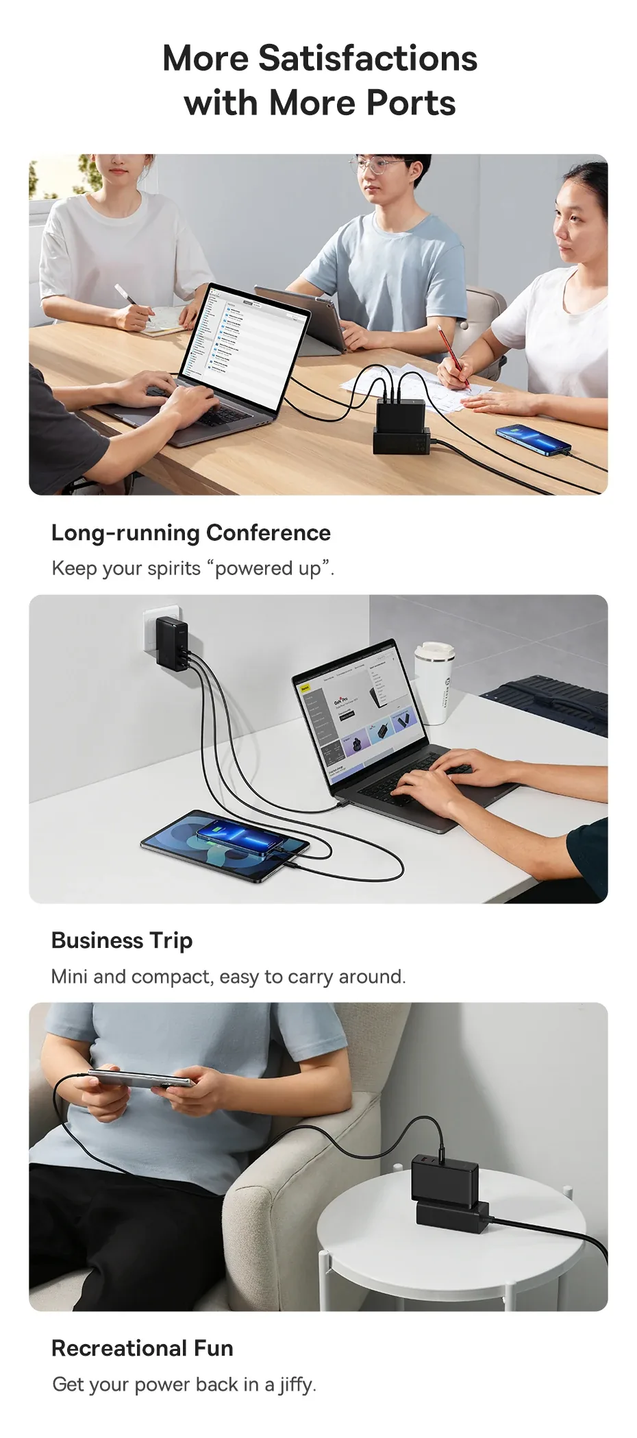 Baseus GaN5 Pro Fast Charger 2C+U 140W EU Black for Sale in Pakistan