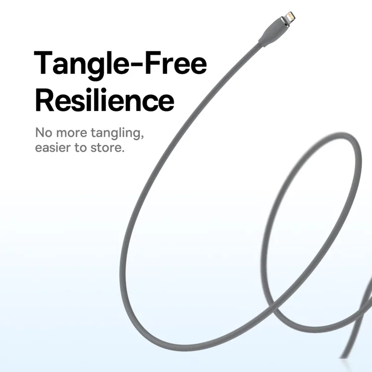 Baseus Jelly Series 20W USB-C To 8 Pin Liquid Silicone Fast Charging Data Cable 2M for Sale in Pakistan