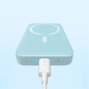 Baseus Magnetic Mini Wireless Fast Charge Power Bank 10000mAh 20W Black for Sale in Pakistan