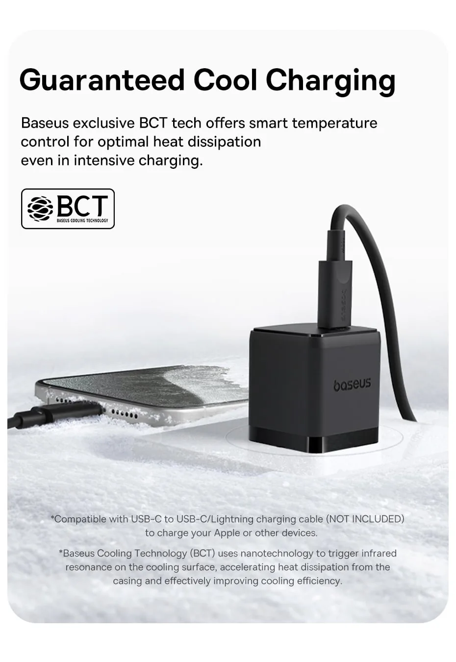 Baseus Palm Series Fast Charger 1C 30W for Sale in Pakistan