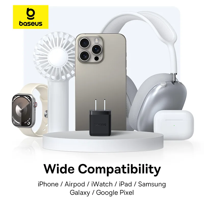 Baseus Palm Series Fast Charger U+C 30W for Sale in Pakistan