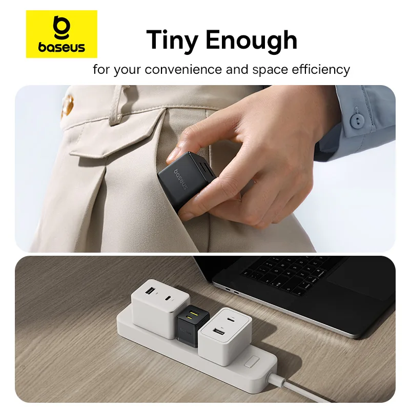 Baseus Palm Series Fast Charger U+C 30W for Sale in Pakistan