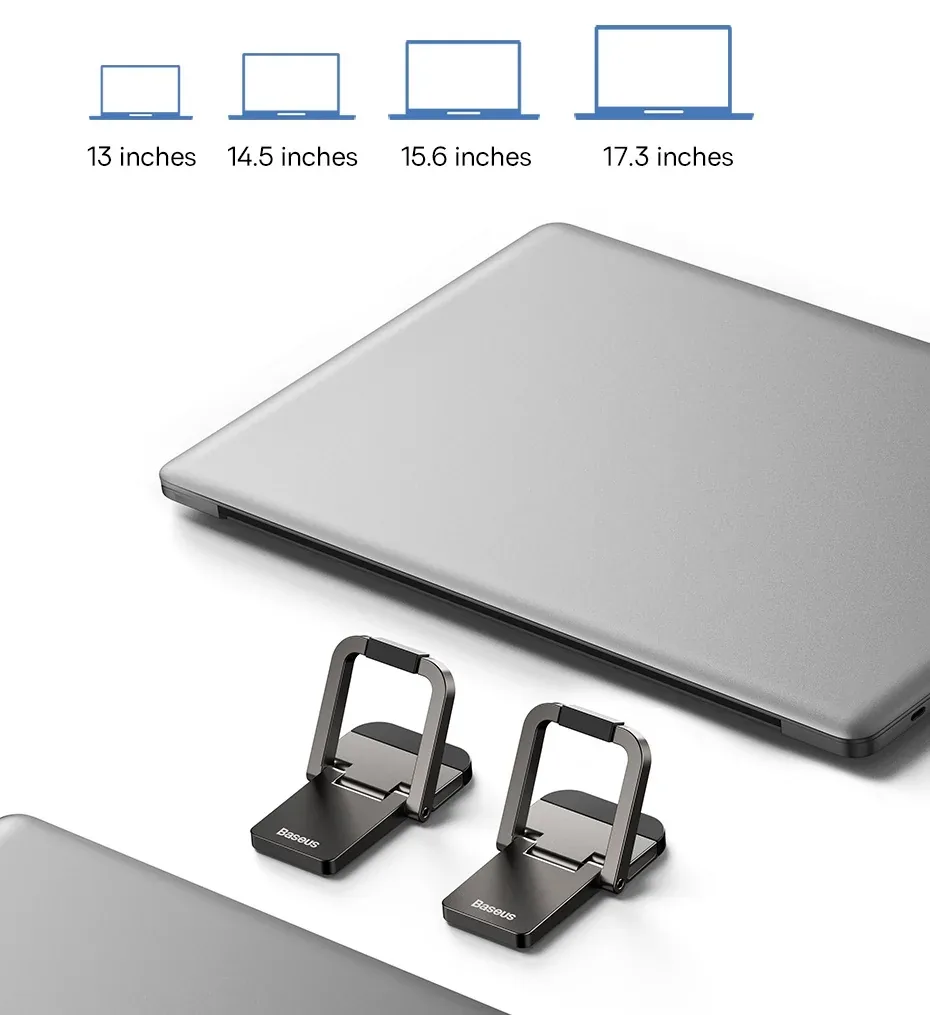 Baseus Slim Laptop Kickstand (2 PCS) Black for Sale in Pakistan