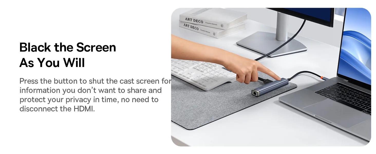 Baseus UltraJoy Series 5-Port HUB AIR Space Grey for Sale in Pakistan