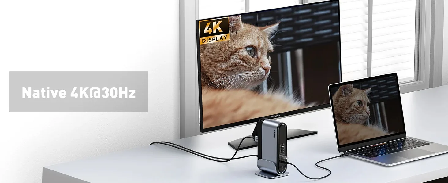 Baseus UnionJoy 14-Port Three-Screen Multifunctional Type-C HUB for Sale in Pakistan