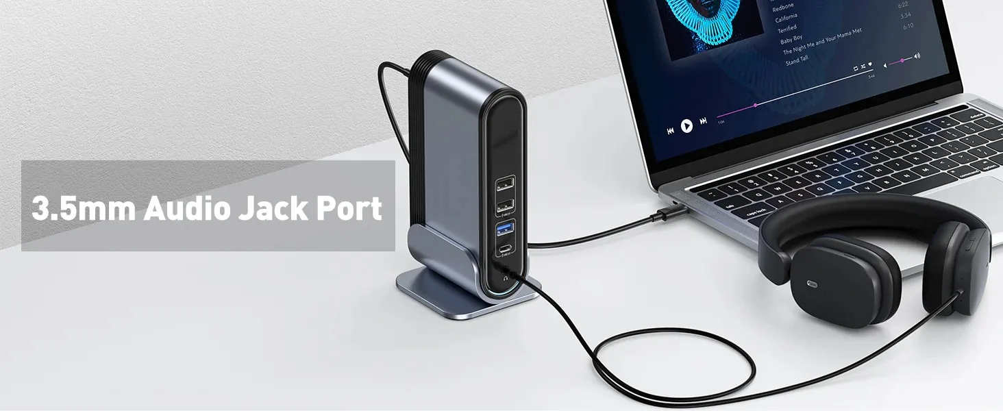 Baseus UnionJoy 14-Port Three-Screen Multifunctional Type-C HUB for Sale in Pakistan