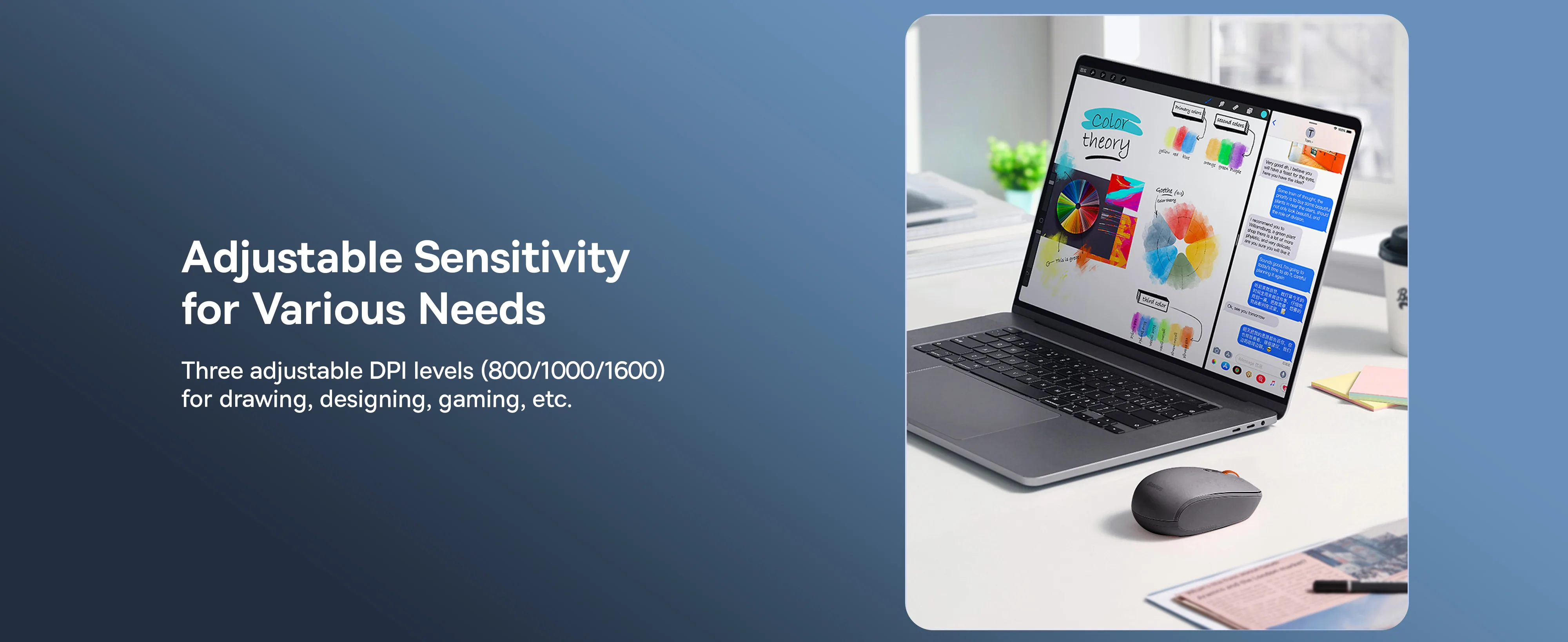 Baseus Wireless Mouse F01A for Sale in Pakistan