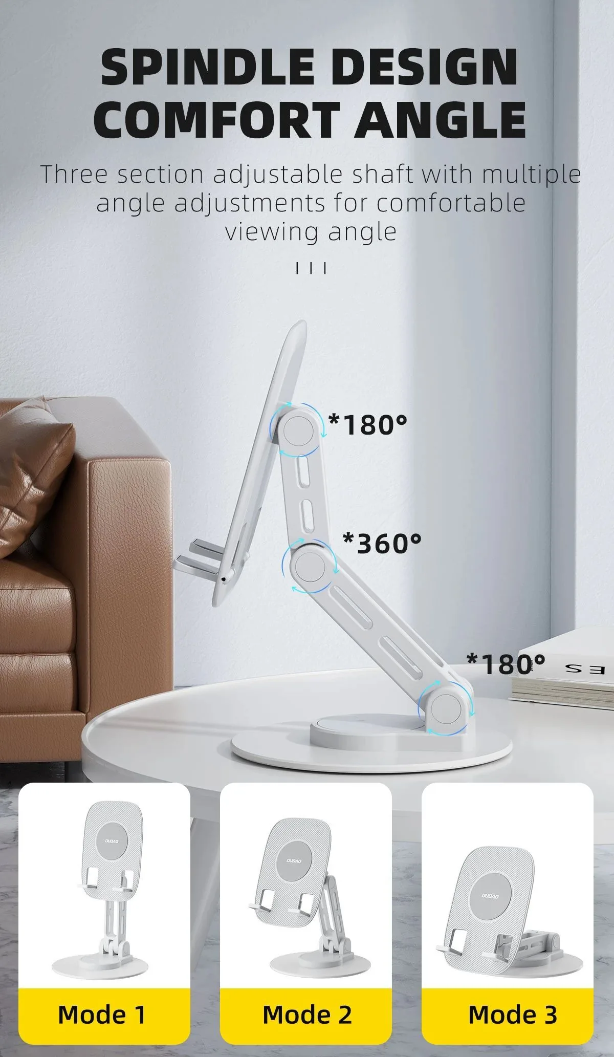 DUDAO F17S Foldable Phone Holder for Mobiles & Tablets for Sale in Pakistan