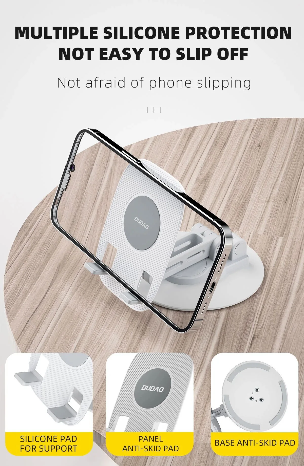 DUDAO F17S Foldable Phone Holder for Mobiles & Tablets for Sale in Pakistan