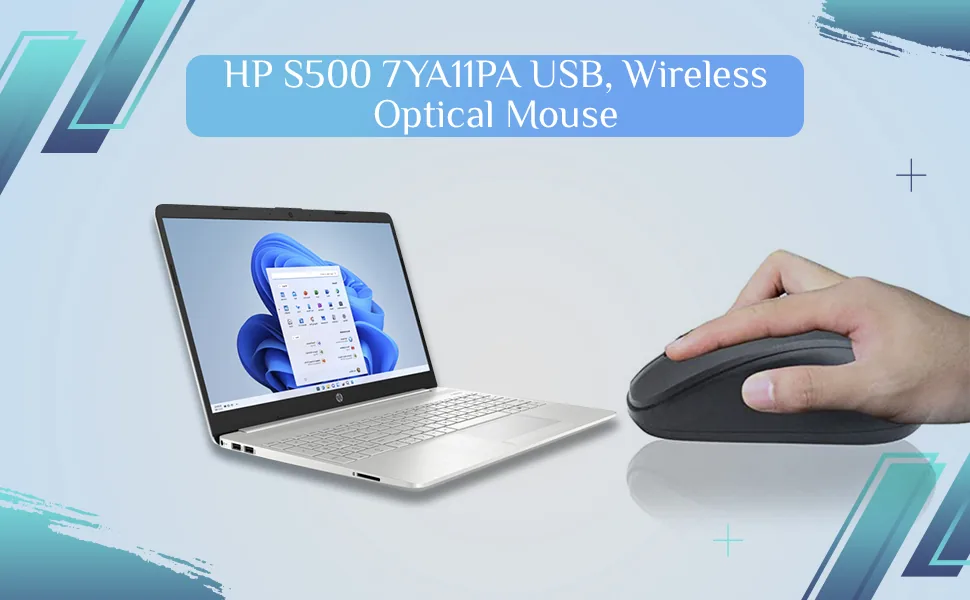 HP Mouse Wireless S500 Black for Sale in Pakistan